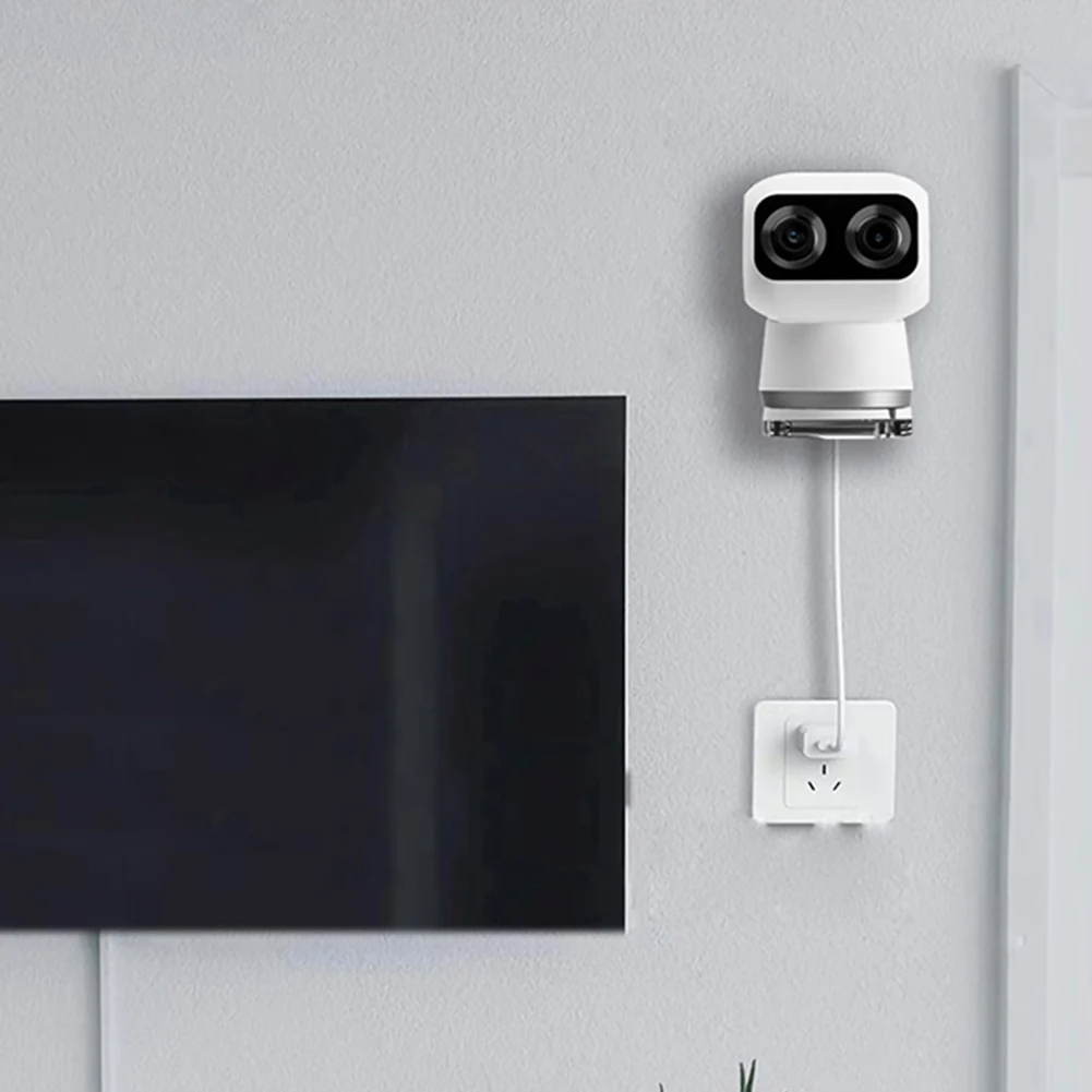 حامل كاميرا مثبت على الحائط ، حامل أكريليك ، بدون تركيب مثقاب أو حفر ، مستقر لأمن Eufy ، كاميرا داخلية ، S350