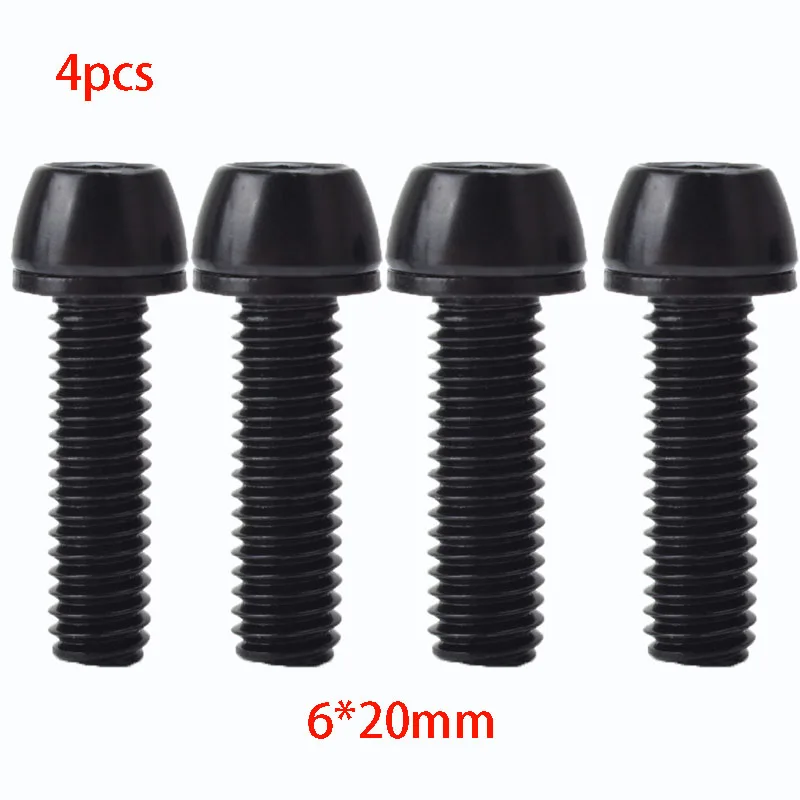 Bicycle Handlebar Pole Screw m5*20/6*20mm Mountain Bike Pole Pipe Screw Accessories Bicycle Upgrade Riding Accessories image 3