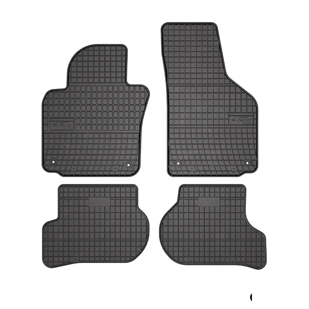 

Floor Mats Liner for VW Jetta A5 2006-2010 Black Rubber All-Weather 4 Pcs United States