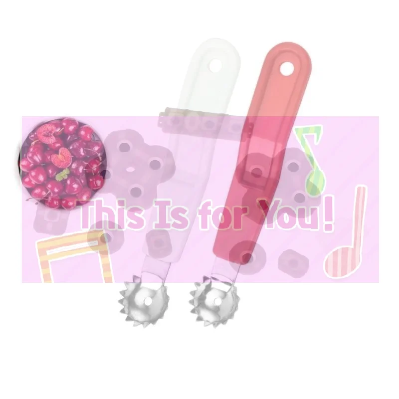

【MA】1/4Pcs Cherry Pitter Tool Stainless Steel Head Non Slip Handle For Home Kitchen Baking Jam Making