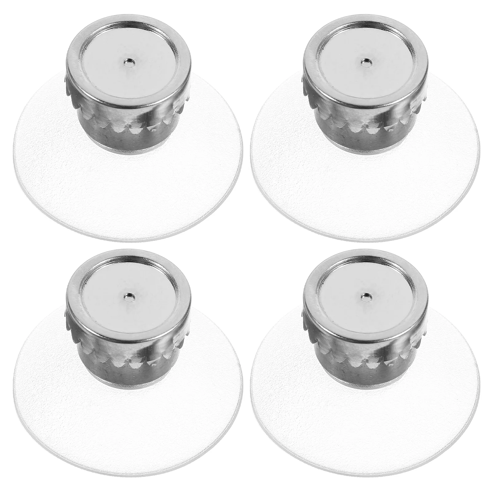 

4 Set No Punching Magnetic Soap Holder Bar Wall Hanging Draining Caps Parts for Shower Pvc Sucker Dish Rack