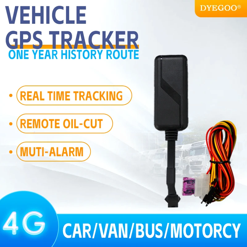 DYEGOO 4G GPS TRACKER G25 SOUTH AMERICA VEHICLE GPS TARCKER  CAR GPS TRACKER MOTOCYCLE GPS TRACKING  REAL TIME TRACKING