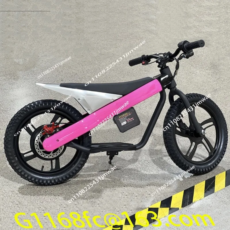 cross-border export 16-inch children's electric bicycle scooter balance bike children bike