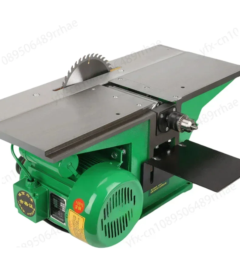 3 In 1 Multi-function Woodworking Table Planing Small  Saw  Drill Body Cutting Machine Planer Electric