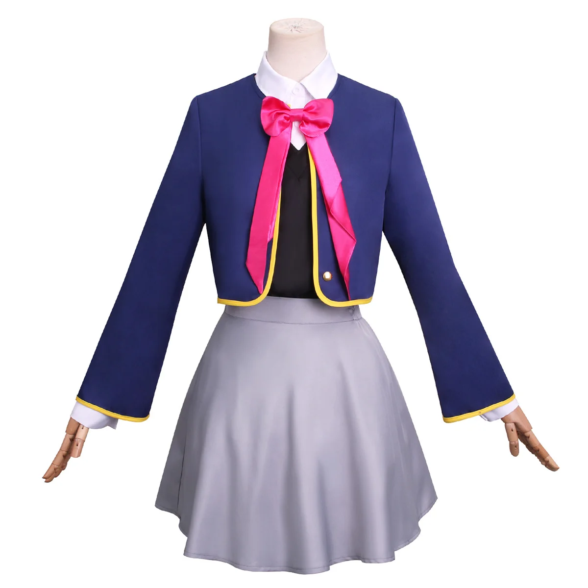 

Hemixush Anime OSHI NO KO Cosplay Hoshino Rubii Costume Party Uniform Full Set Kawaii Suit