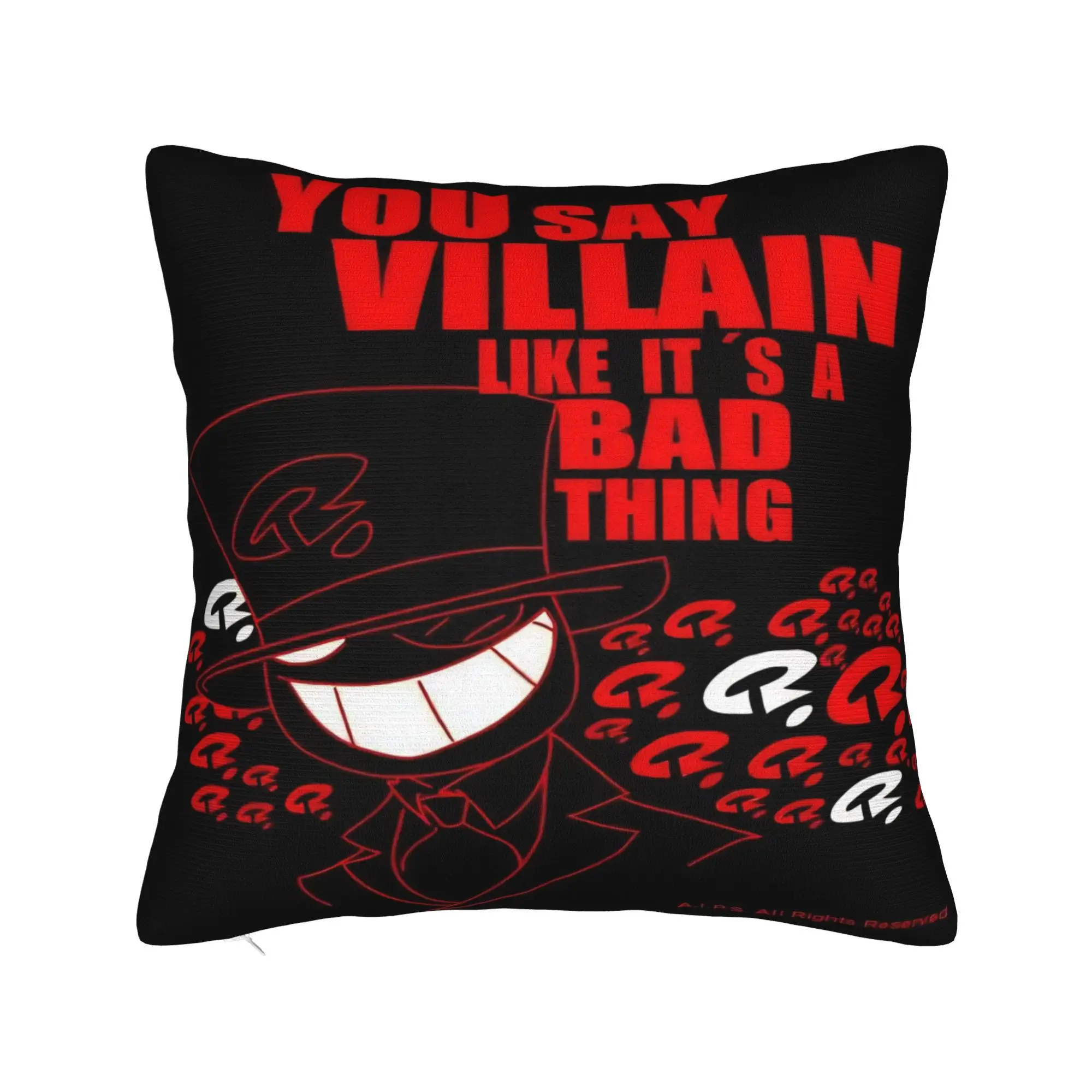Y2K Home Villainous Comdy Decorations Pillowcase Accessories  Pillow Cover Zipper Multi-Size