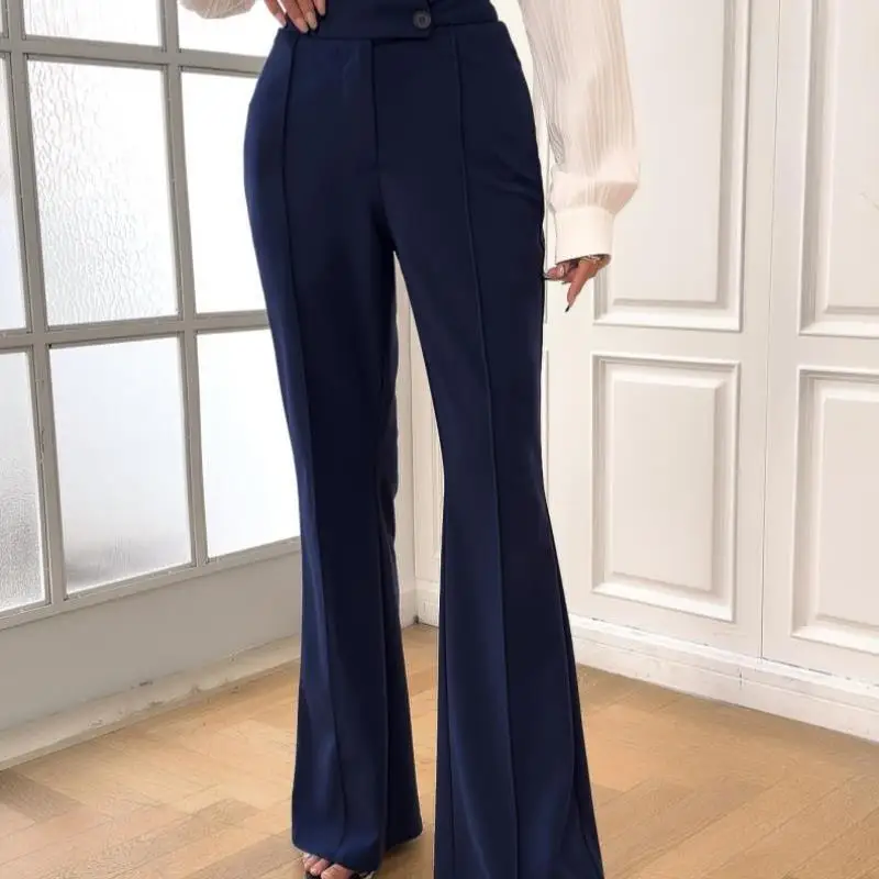 

Casual Ele Slim Fit Pure Color Busin Set Five-Quarter Pants Autumn Faion Men's Clothing Faionable Cross-Border