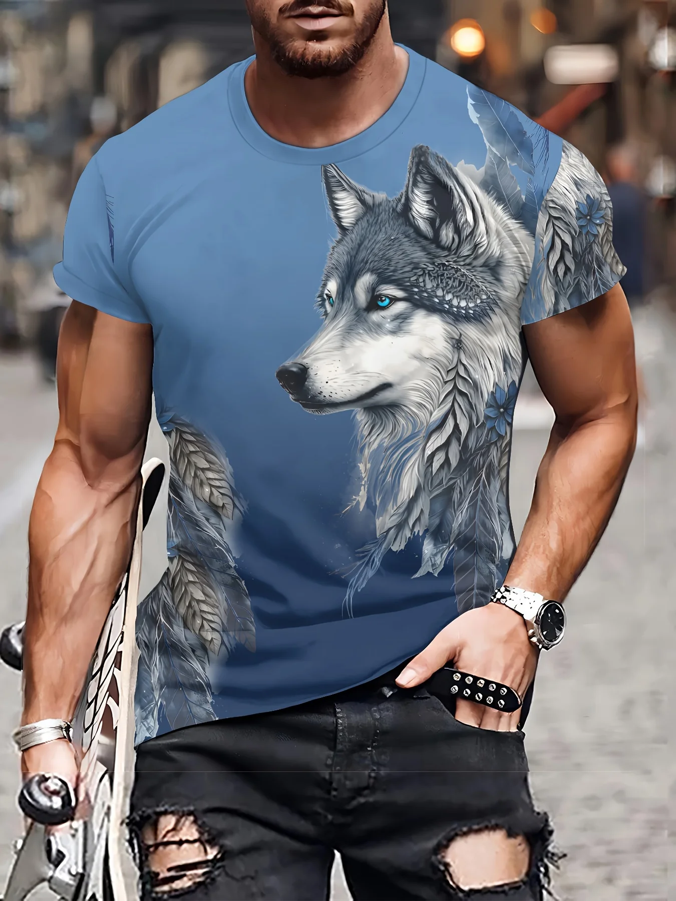 

Men'S Novelty T-Shirt (Hasna)