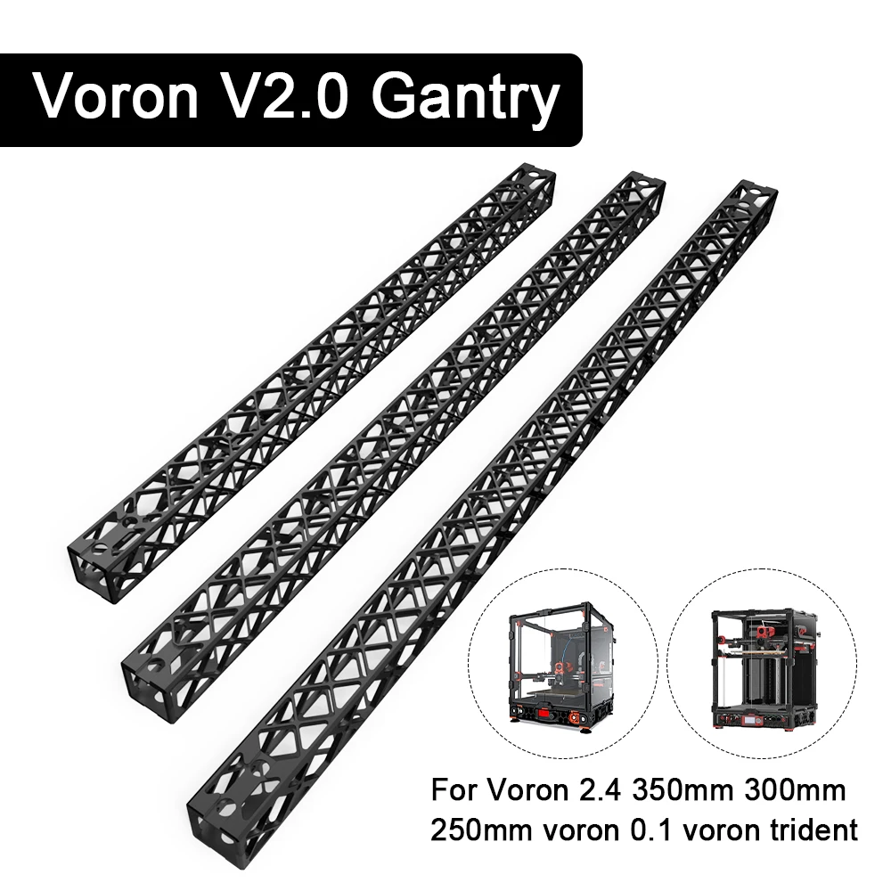 FYSETC V2.0 Upgraded Voron 350mm 300mm V0 Gantry Light Weight High Speed X-axis for Voron 2.4 R2 Trident V0 3d Printers