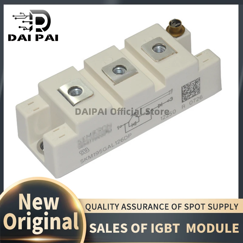 

SKM100GAL101D SKM100GAL121D SKM100GAL126D SKM195GAL126DP IGBT модуль новый оригинальный