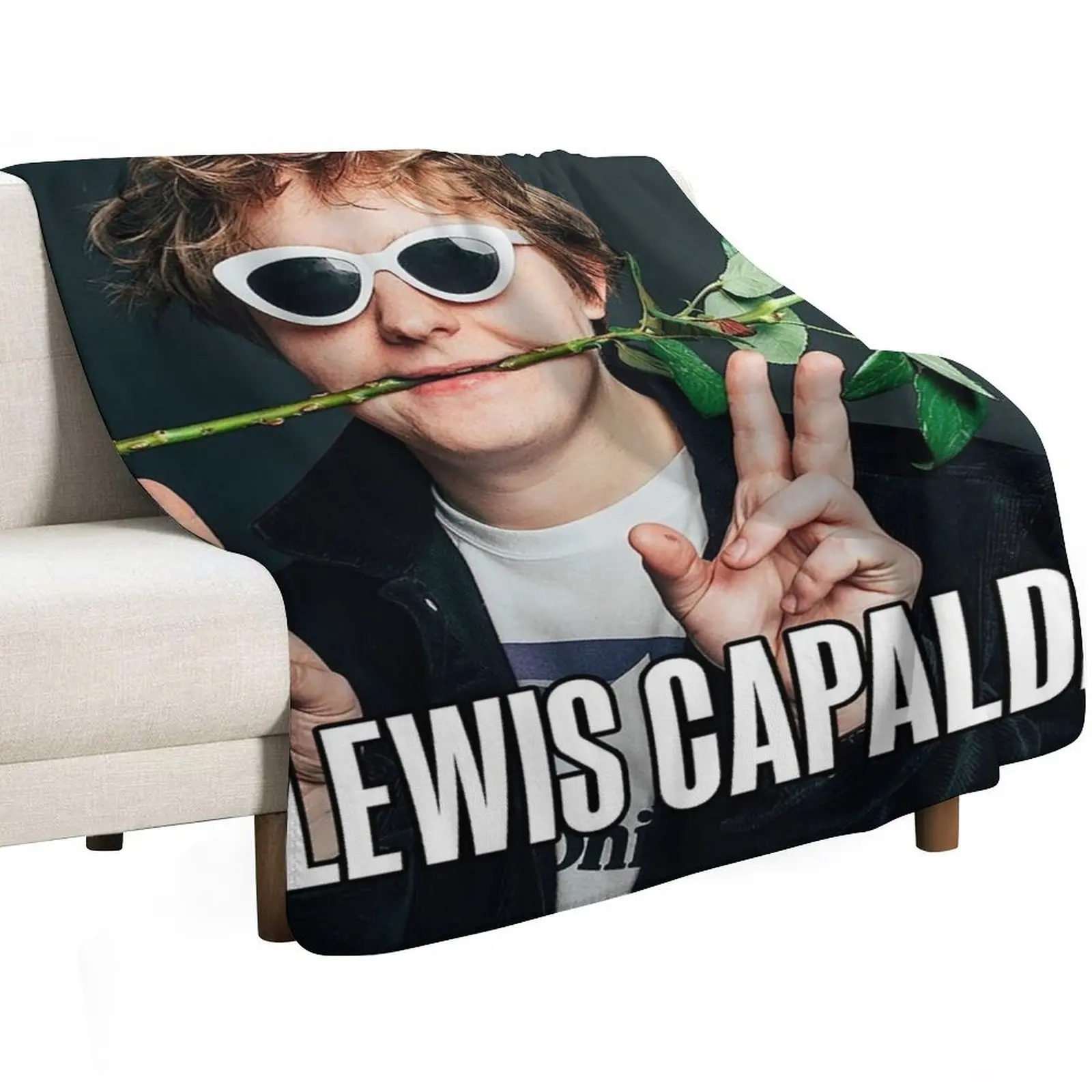 08 Lewis Tour 2019 Throw Blanket Winter beds Weighted Heavy Decorative Sofas Luxury Throw Luxury Blankets