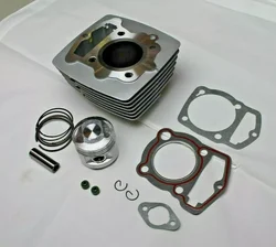 Fit for Honda CB125S CL125 XL125 TL125 61mm Motorcycle big bore kit Cylinder Top End Rebuild Kit Cylinder Piston Gaskets Rings