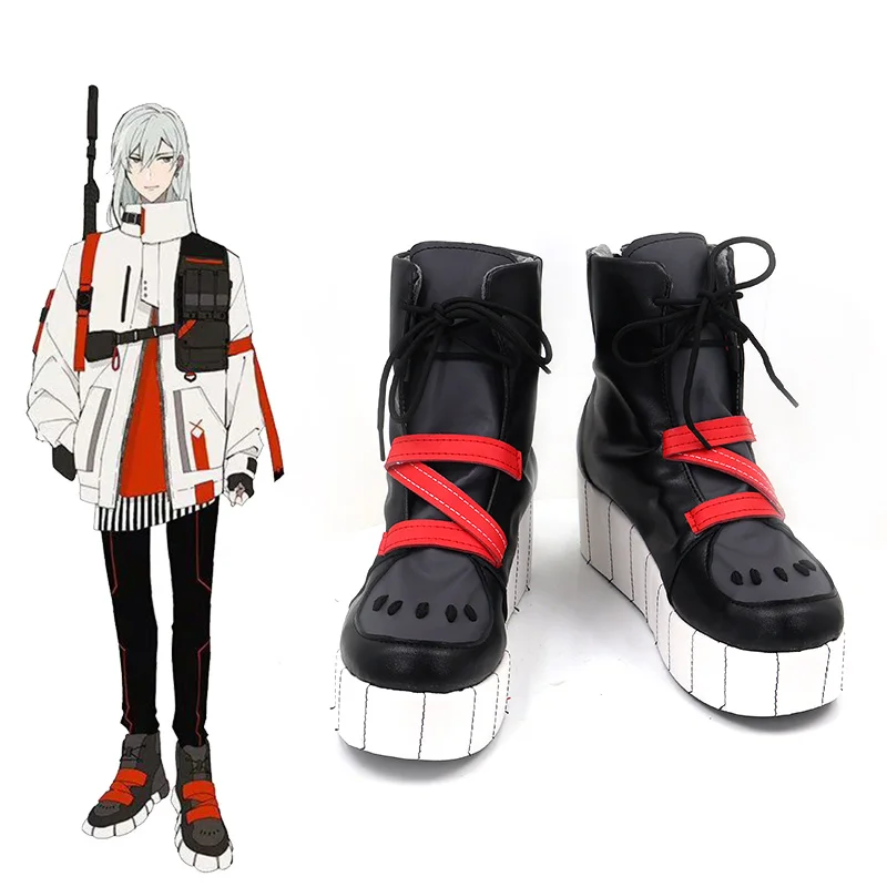 

Game Orikasa Yukito Cosplay Shoes Orikasa Yukito Cosplay Short Boots Shoes Women Men Halloween Role Play Prop