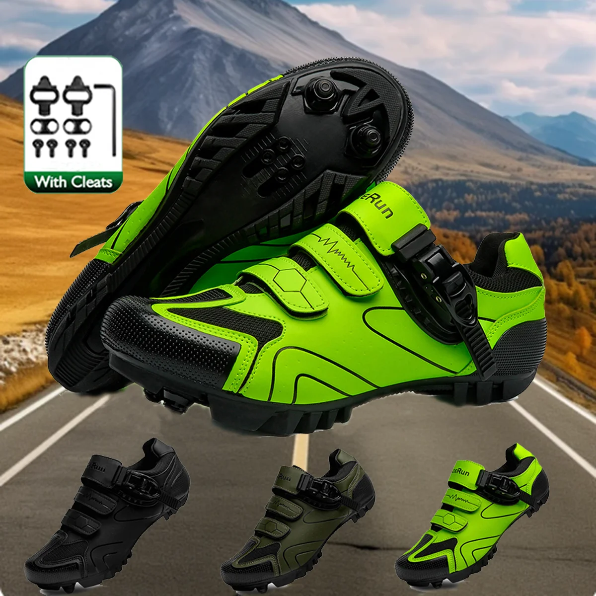 

Cycling Sneakers Breathable MTB Shoes Men Women Trail Mountain Bicycle Riding Shoes Sport Bike Shoes