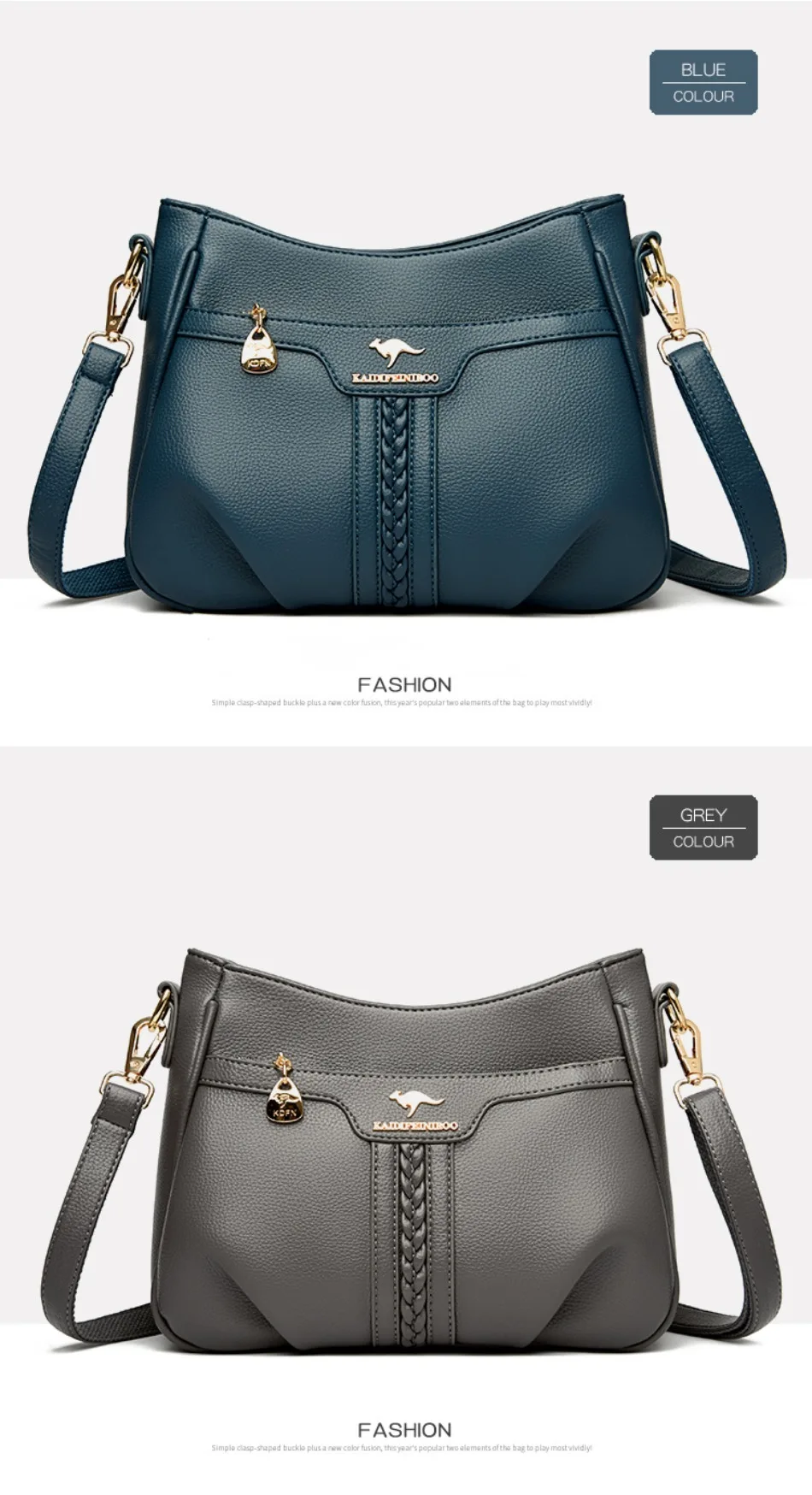Genuine High Quality Soft Leather Women's Handbag Trend Designer Female Crossbody Bag Casual Shoulder Messenger Handbags 2024