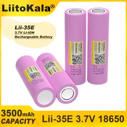 Liitokala Lii-35E Original Power 18650 Lithium Battery 3500mAh 3.7v 25A High Power INR18650 For Electrical Tools