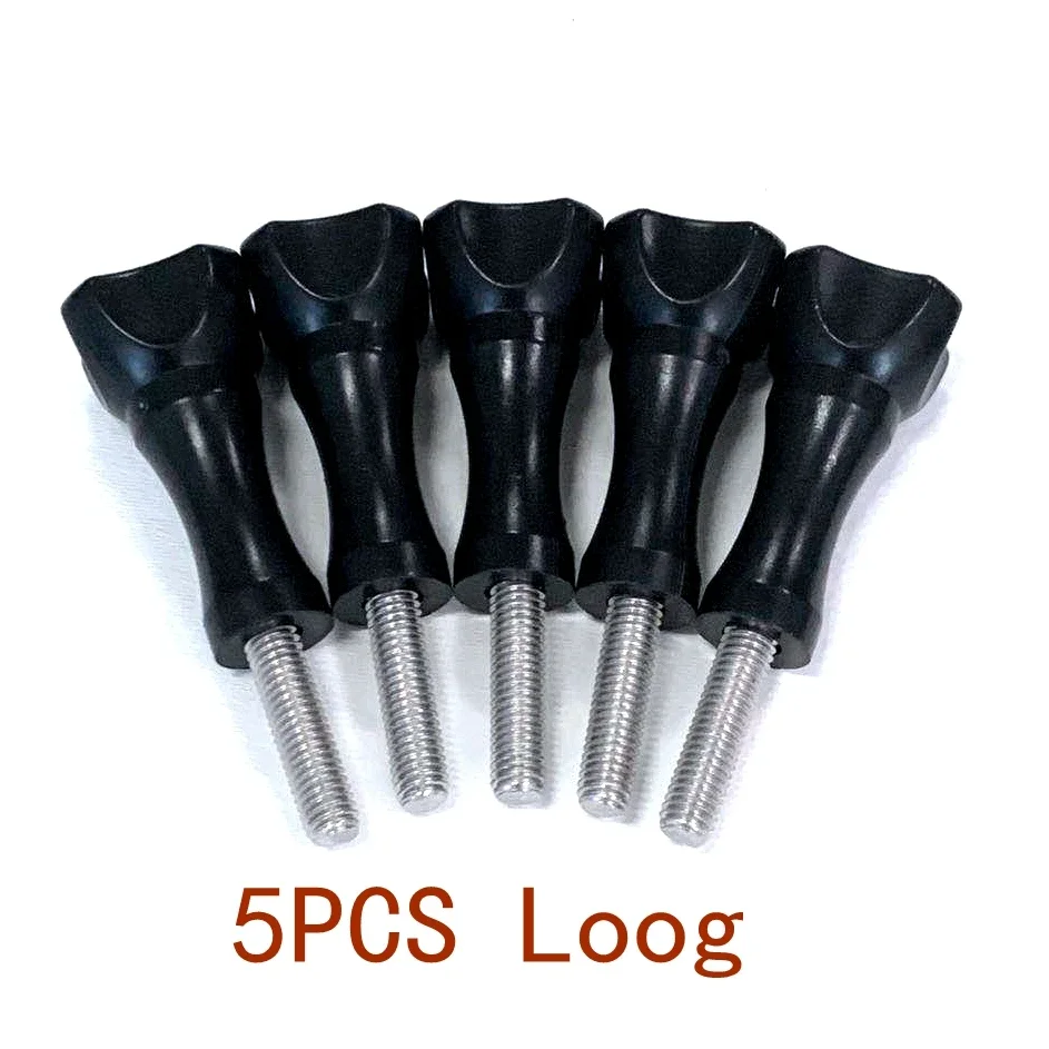 100% Original Long short Thumb Knob Bolt Nut Screws For Gopro Hero 11 10 9 8 7 6 5 4 3 3+ 2 session fusion Camera Case Housing