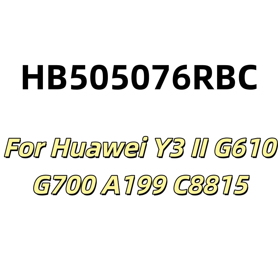 100% Original HB505076RBC 2150mAh Lithium Phone Battery For Huawei Y3 II G610 G700 A199 C8815 Replacement Battery+Tools