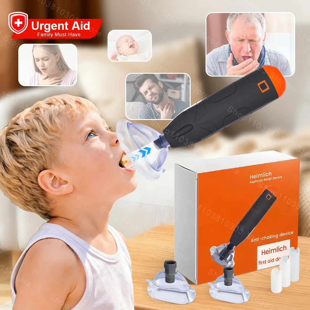 

Anti Choking Auto Heimlich First Aid Choking Rescue Device Emergency Equipment for Adult Kids Home Outdoor Anti Asphyxia Machine
