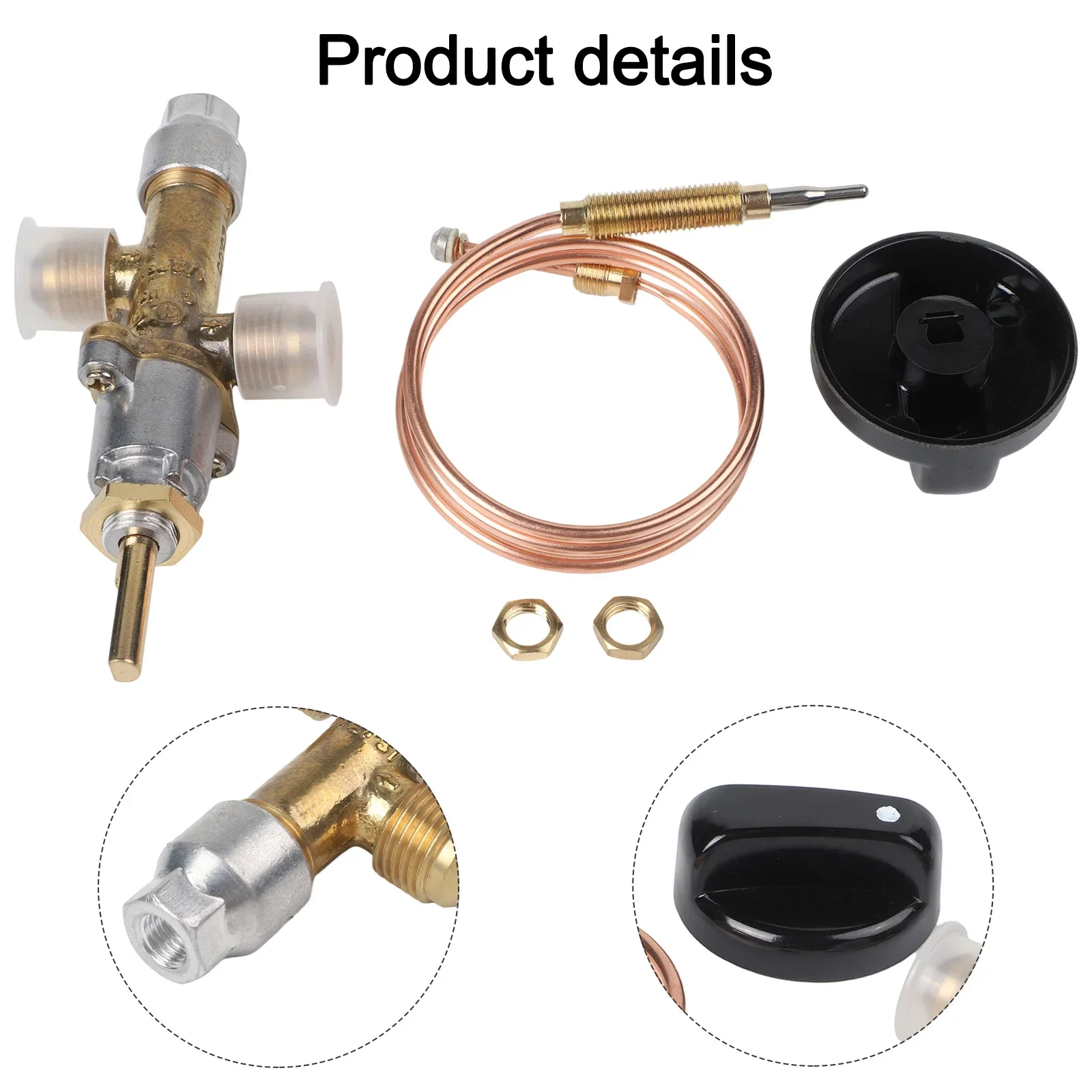 Maximize Efficiency with this Reliable Thermocouple Sensor & Dump Switch Main Control Valve Replacement for Gas Patio Heaters