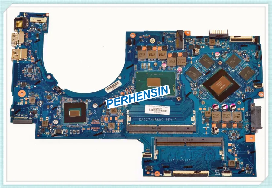 17-WFOR HP OMEN 17-W Laptop Motherboard 965M 4GB i7-6700HQ 2.6GHz CPU 862259-601  100% Test OK Free Shipping