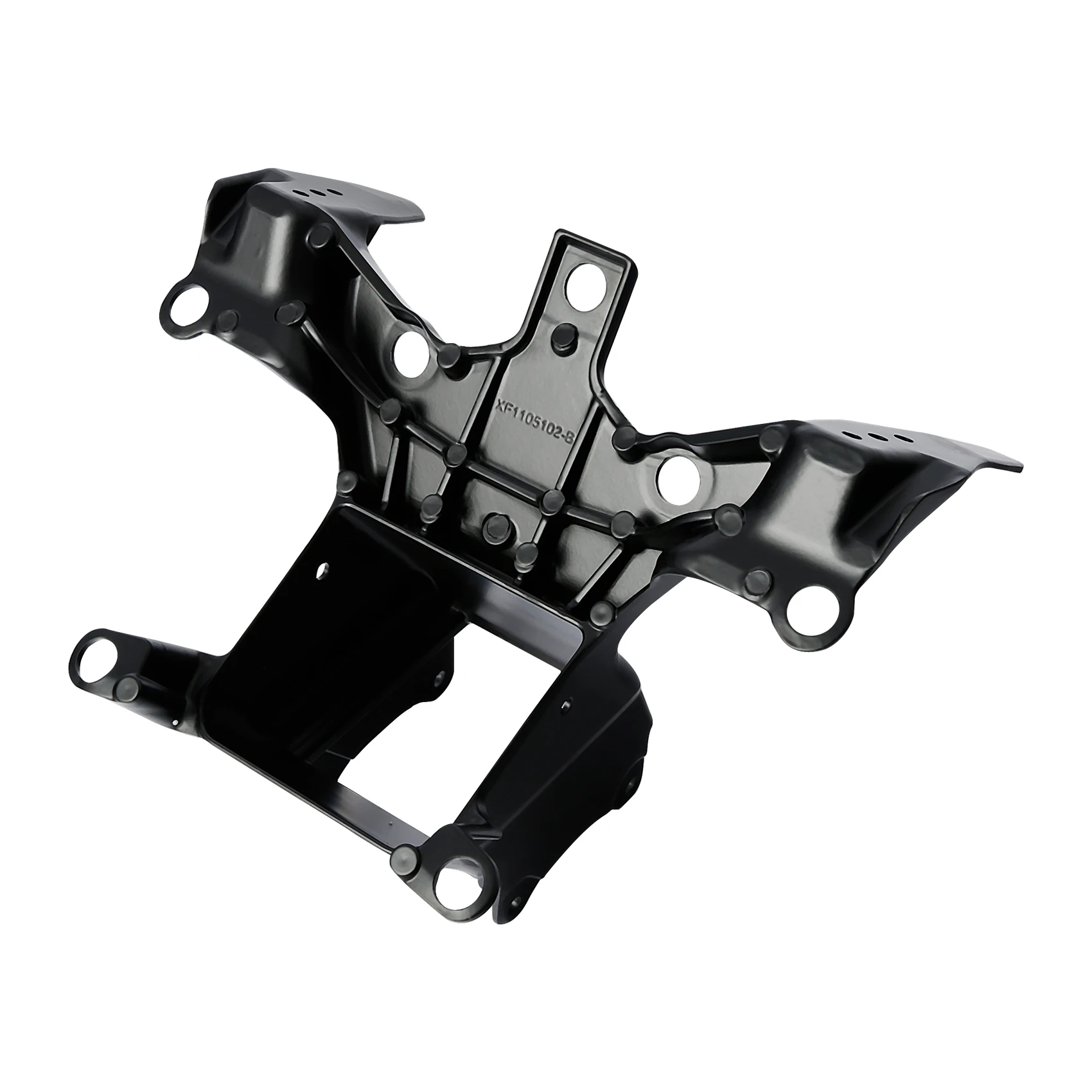 Black Upper Front Fairing Stay Bracket Fit For Yamaha YZF R6 YZFR6 2017-2024 Motorcycle Accessories