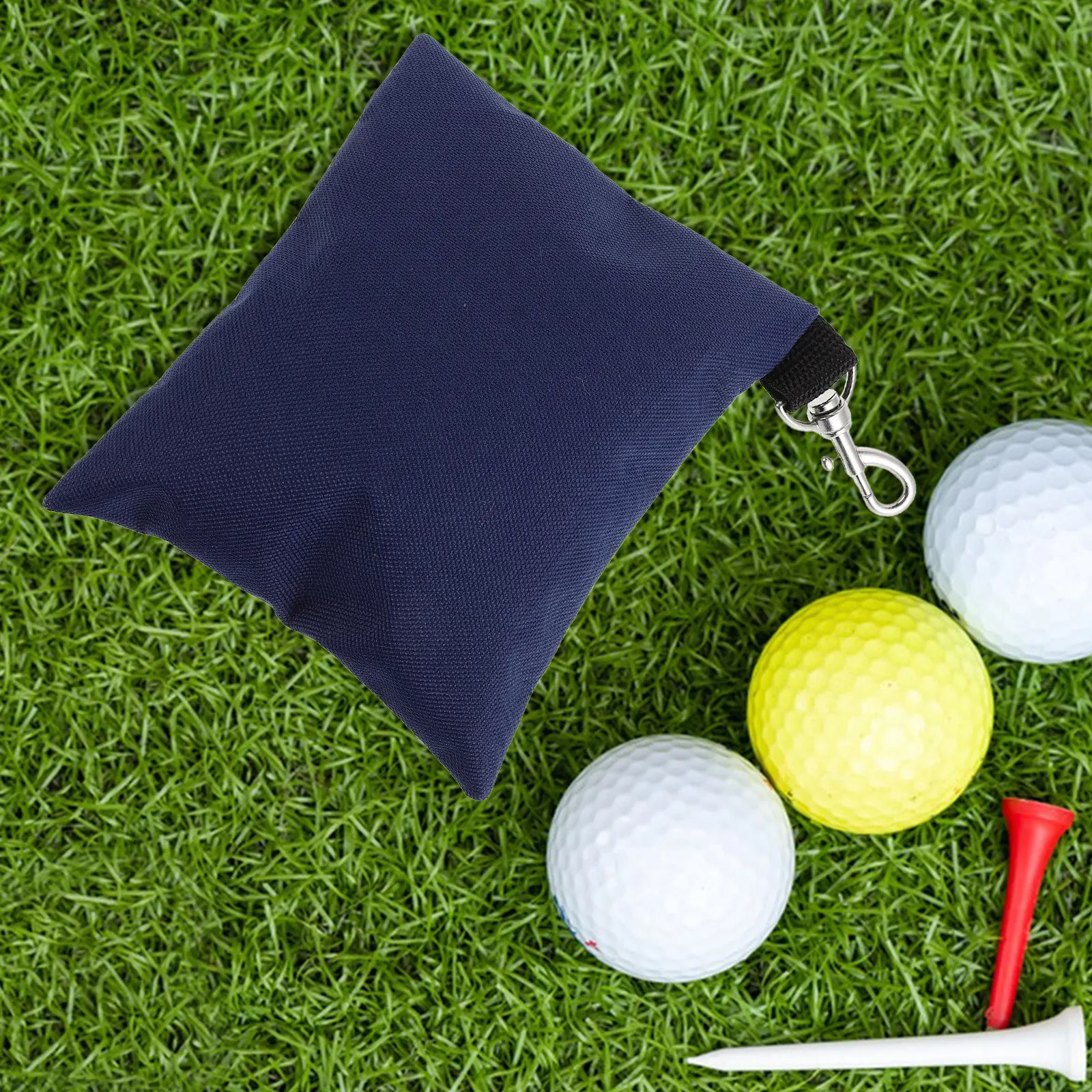 

Lightweight Golf Ball Bag Buckle Holder for Easy Waist Or Club Ideal Golf Accessory Pouch for Course and