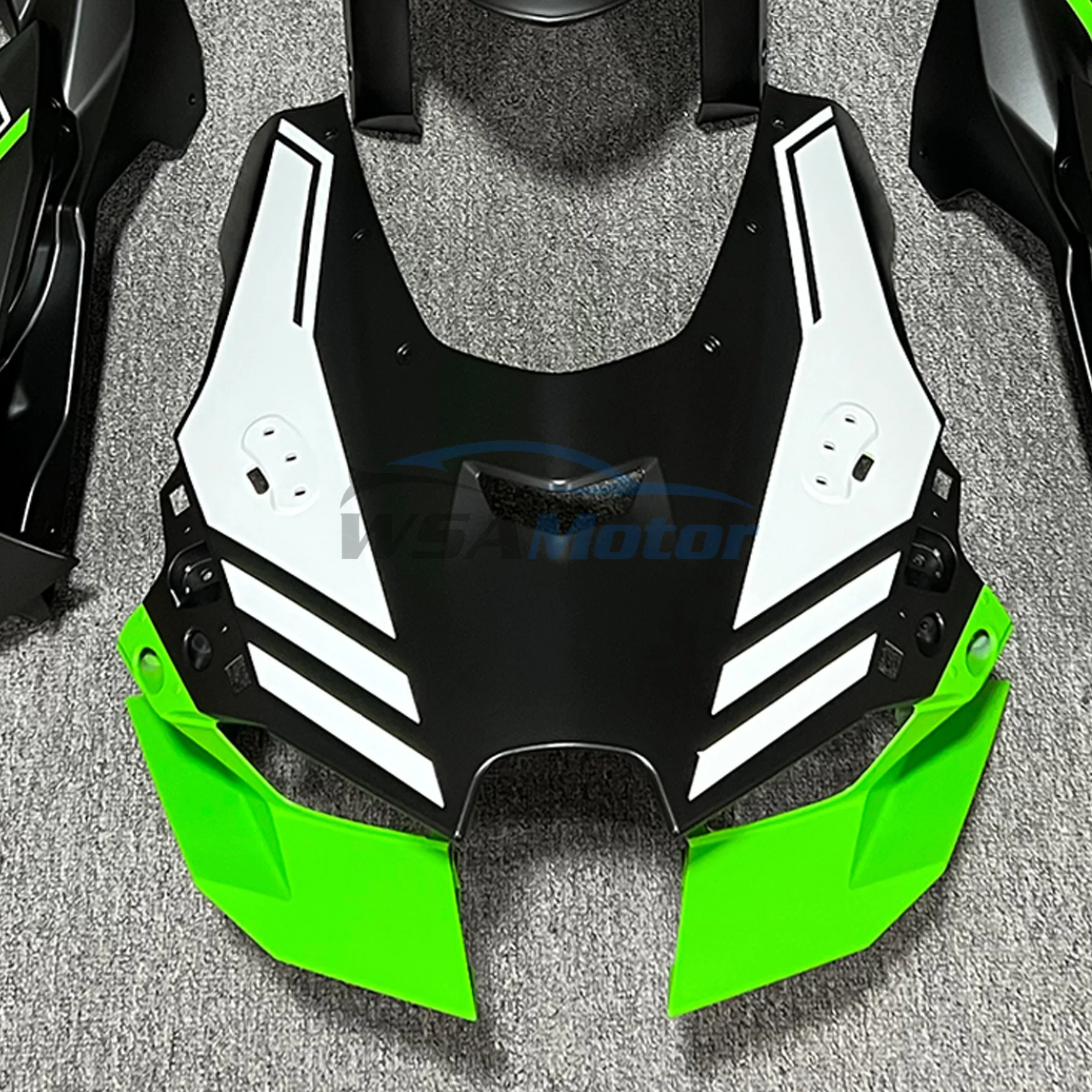 

For KAWASAKI ZX-10R 2021 2022 2023 2024 2025 Motorcycle Fairings Injection Mold Painted ABS Plastic Bodywork Kit Set Green