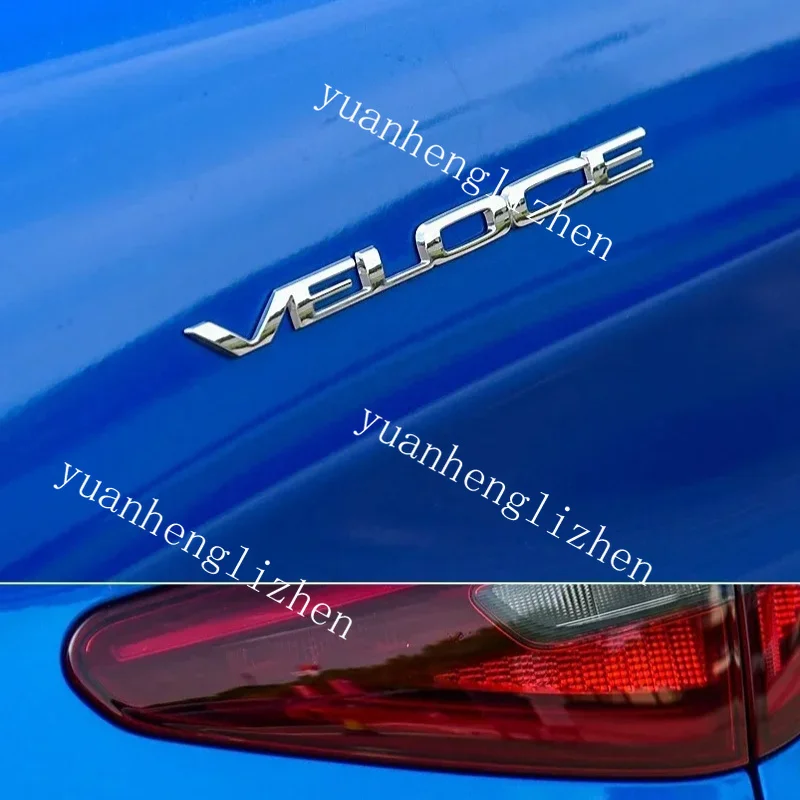 3D ABS Car letter Badge Sticker Logo Rear Trunk Emblem Auto Accessories For Alfa Romeo 147 156 Q2 Q4 Ti Veloce Refit