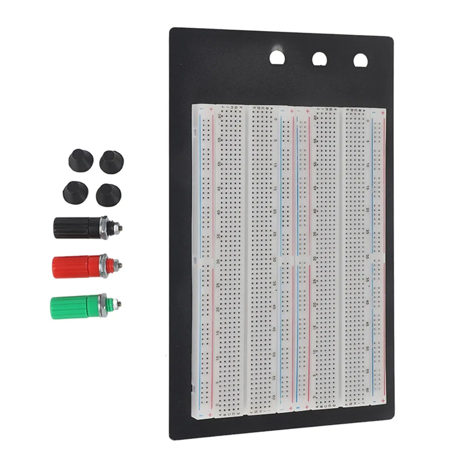 1660 Points Plug-in Breadboard for Circuit Testing - No Soldering Required, Ideal Test Bed