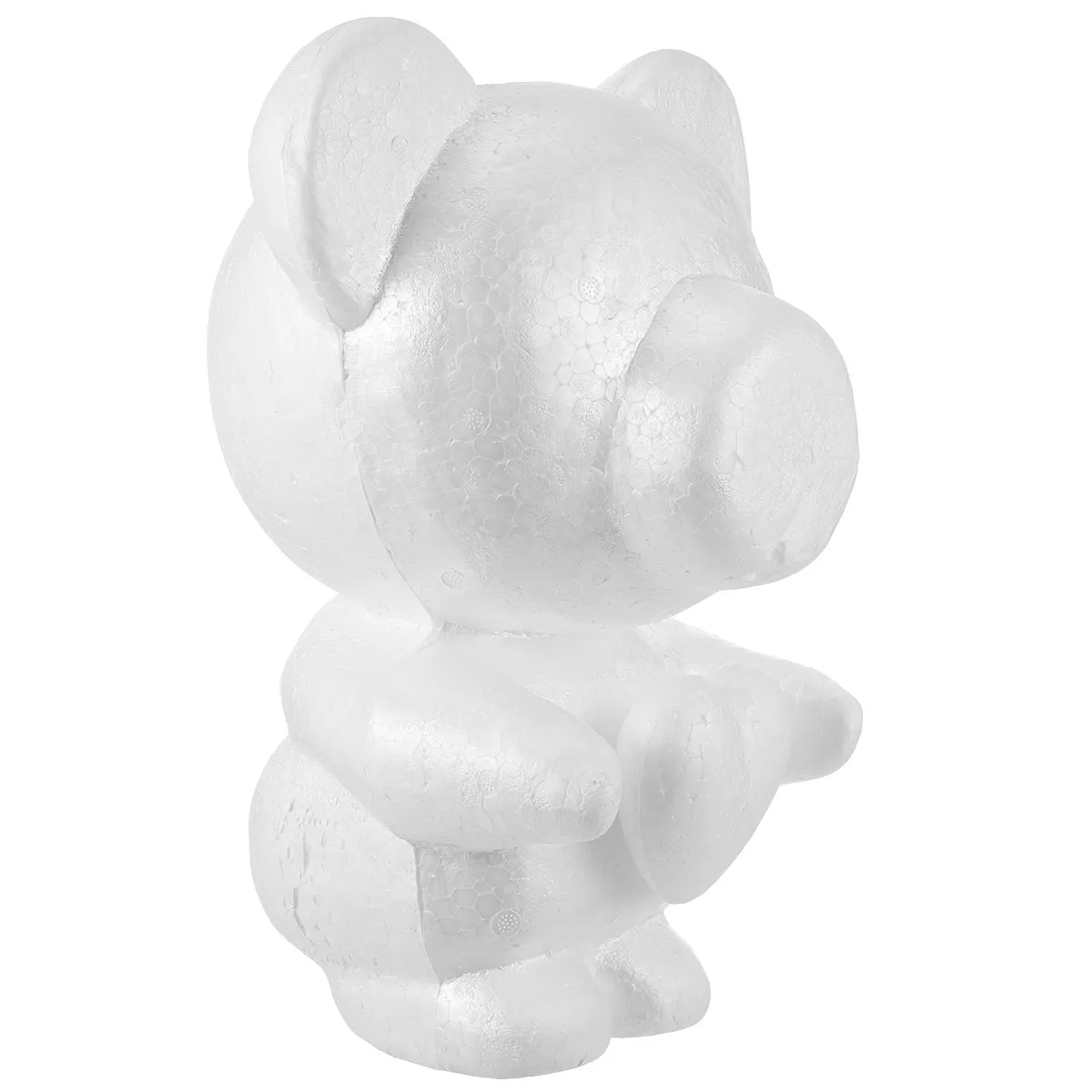 1Pcs Bear Shape Modelling DIY Foam Mold Creative White Polystyrene Craft Wedding Party Decor Bear Shape Modelling