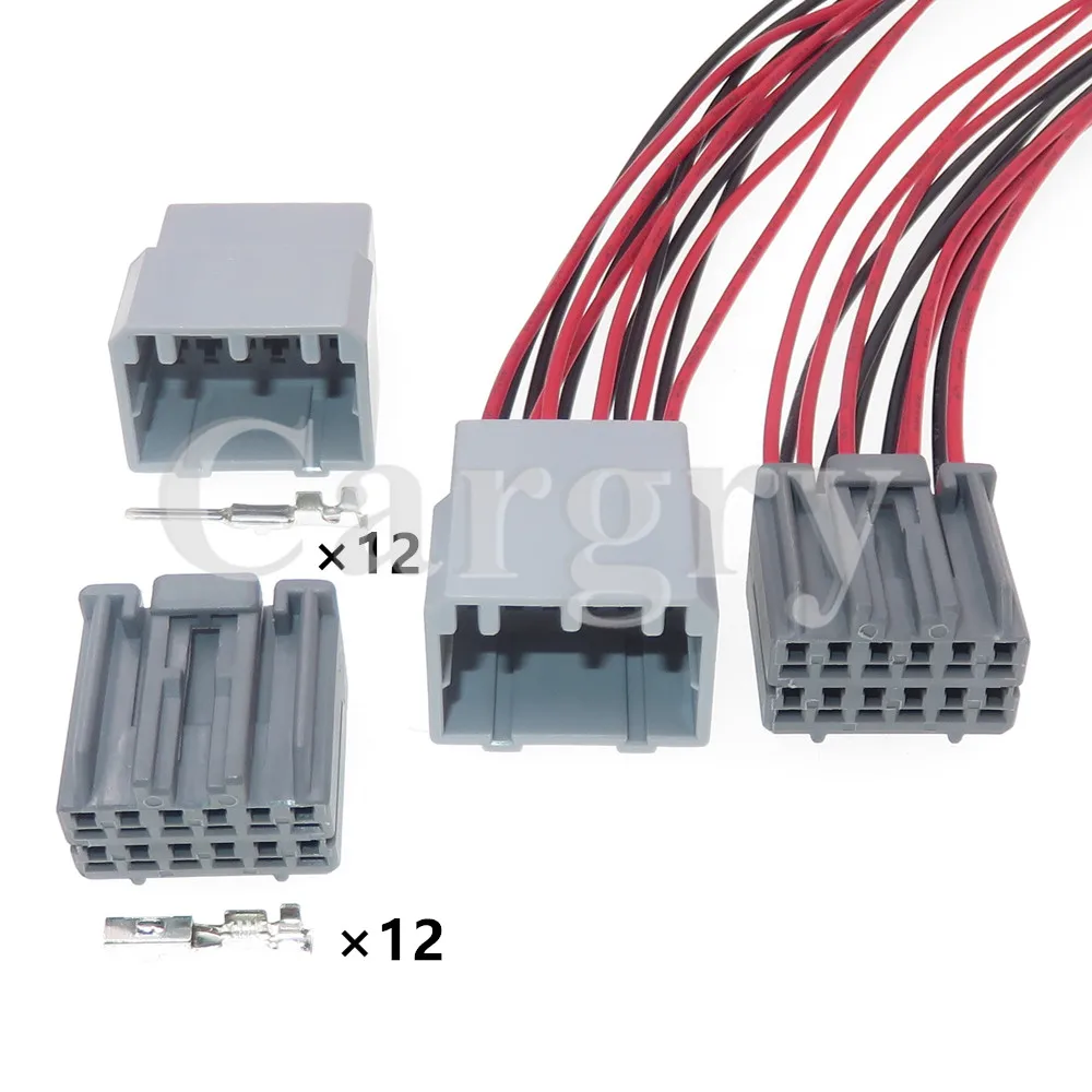 

1 Set 12P 917978-6 178881-6 Automotive Multimedia Control Panel Power Amplifier Wire Connector AC Assembly Car CD Player Socket