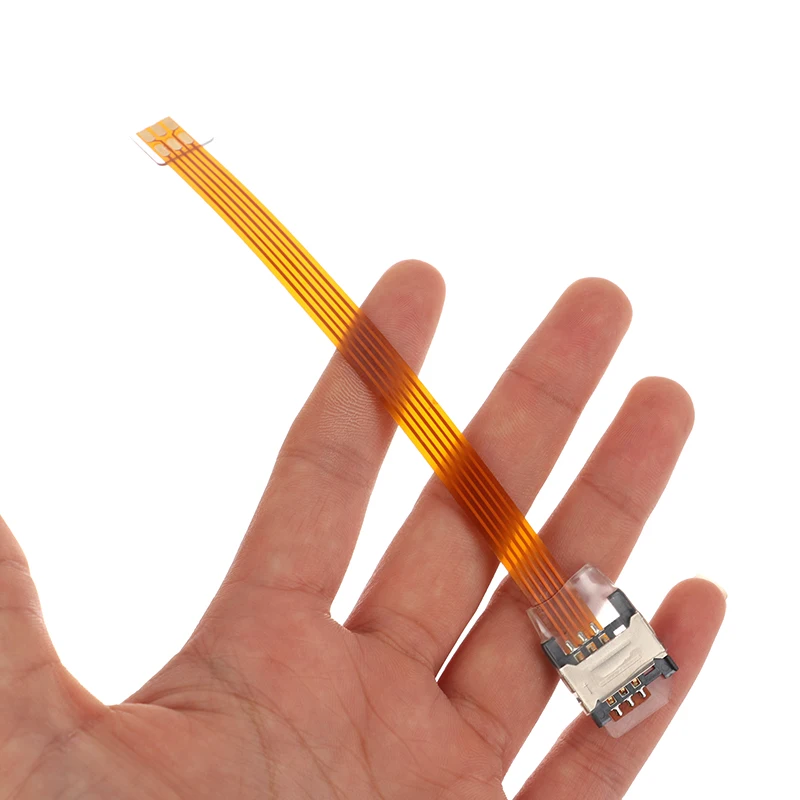 1 Pc 153mm Adapter Converter SIM Card Extension Converter To 2FF Standard 2FF Nano SIM Card  Extender