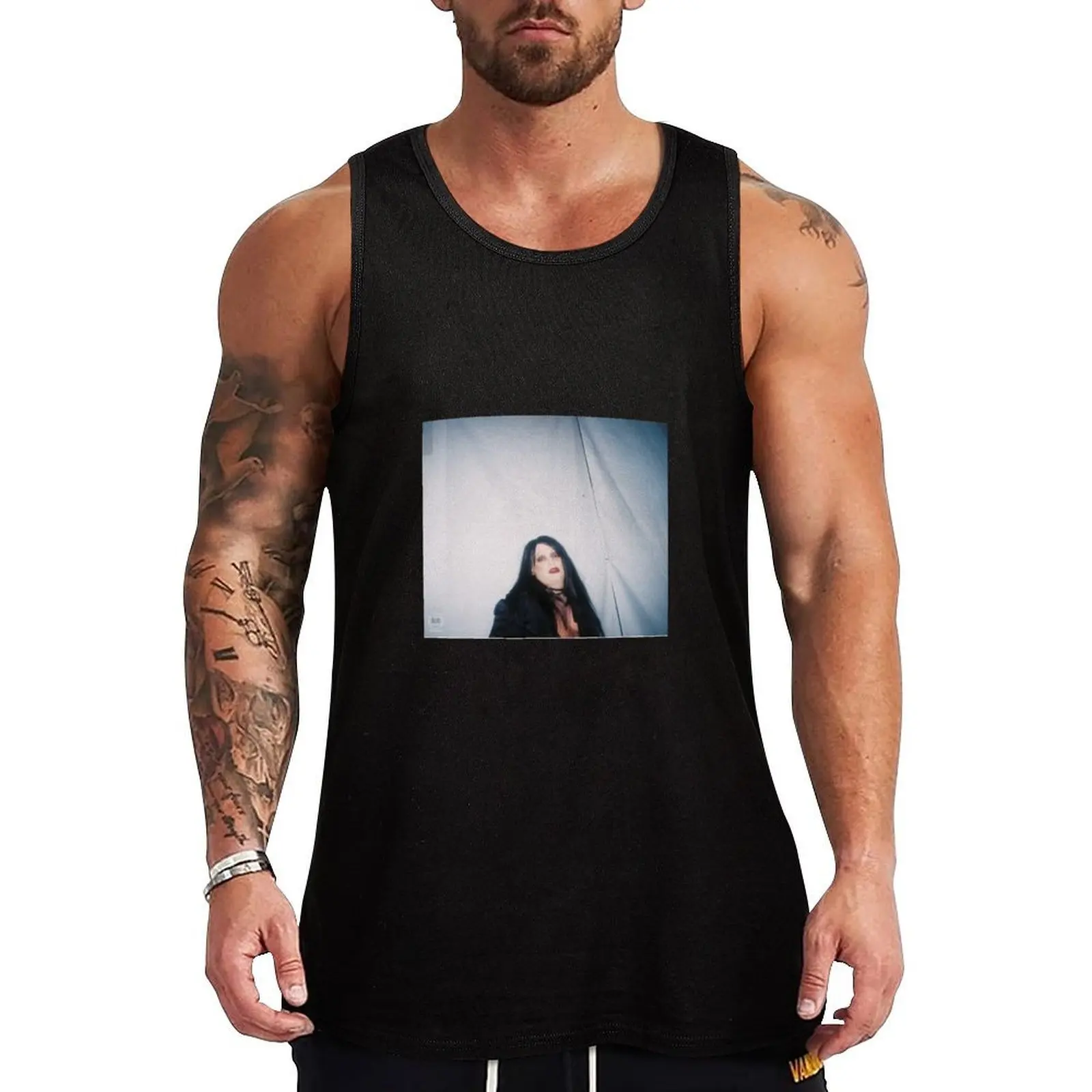 

TR/ST - TRST Album Cover Tank Top Novelty Print Tank Top Casual Graphic Sleeveless Tee