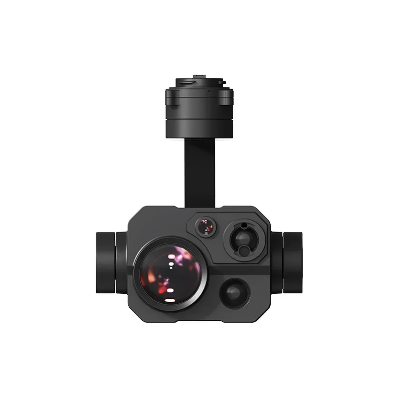 Optical zoom thermal imaging laser ranging