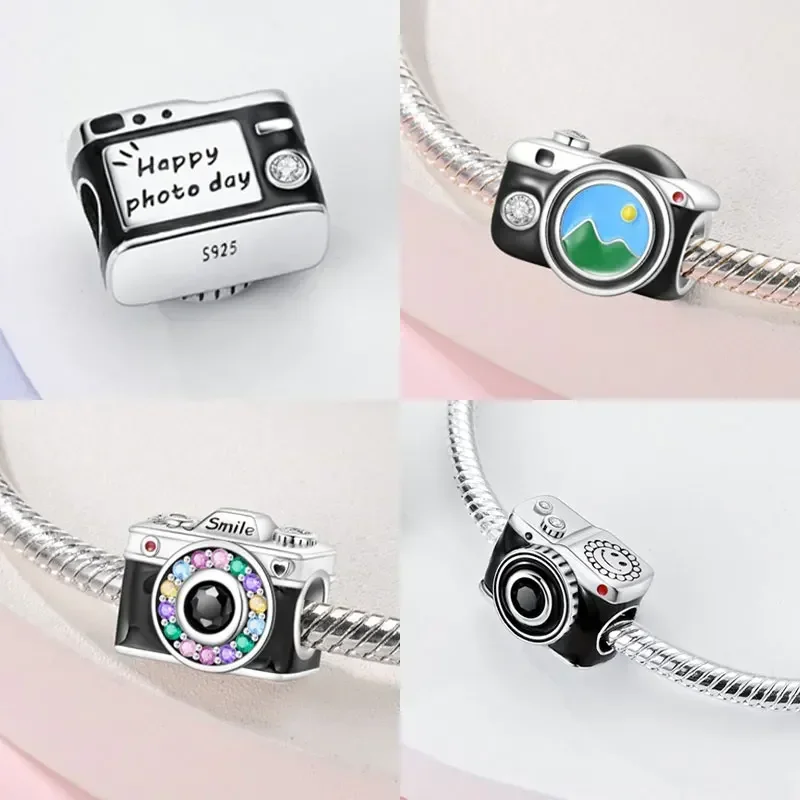 925 Sterling Silver Adventure Car Beads Travel Self-exploration Dangle Fit Bracelet Diy Original Jewelry Fine Gift for Women