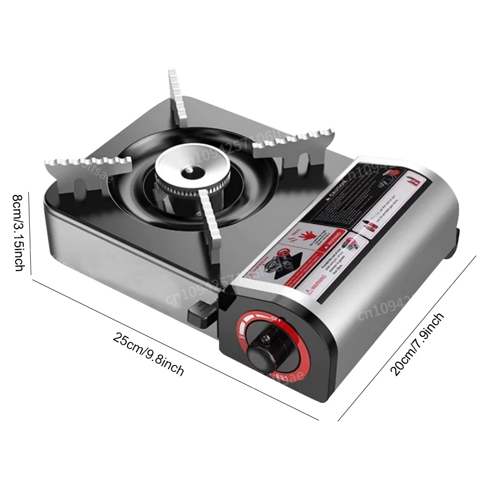 1/2PCS Stufa da campeggio al butano Griglia a gas portatile Stufe a gas con accensione automatica Stufa magnetica per esterni Accessori per fornelli da esterno