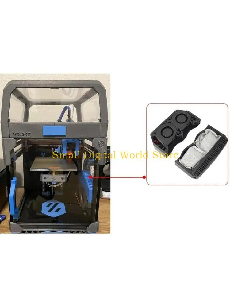 

77UB Achieve Cleaner and Healthier 3D Print with Nevermore V6 DUO Activated Carbon Filters for VORON2.4,VORON Switchwire