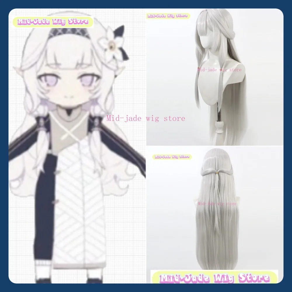 

Mid-jade Wig Store Blue Archive Akeboshi Himari Cosplay Wig Anime Game Role Playing Synthetic Hair Halloween Party