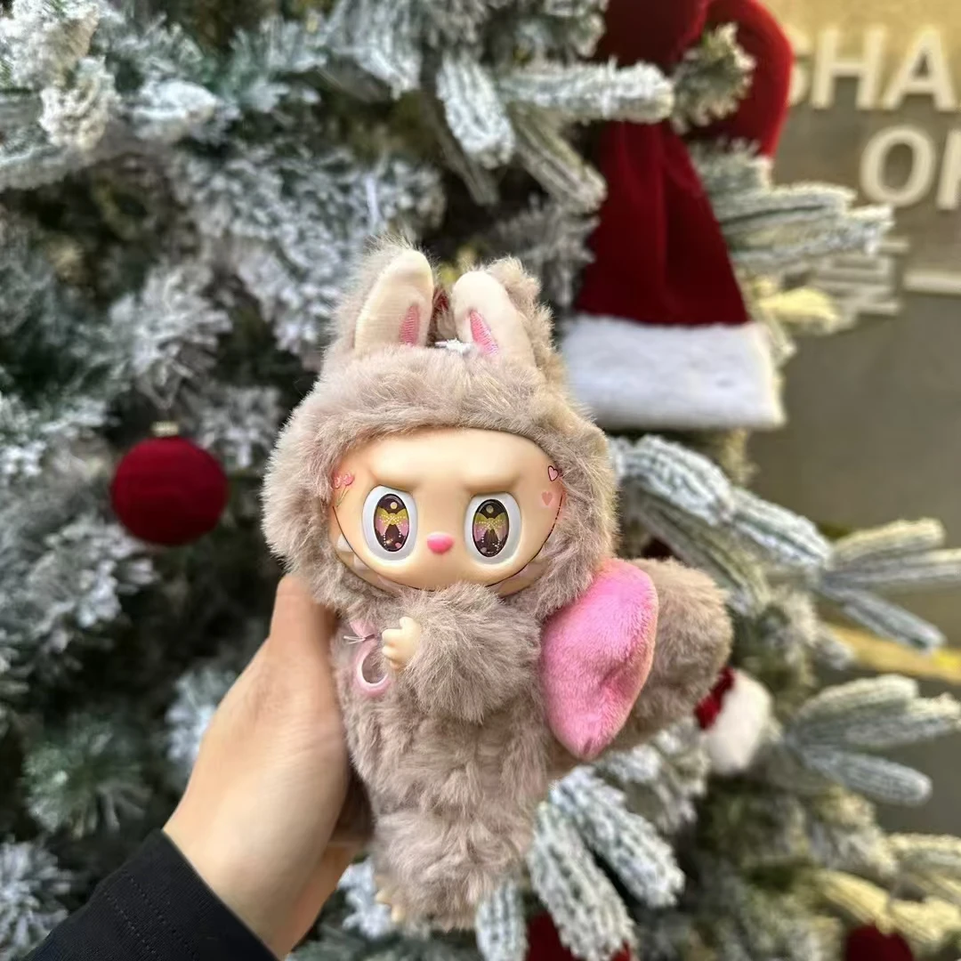 High Quality 40cm Milan Purple Labubu17cm Winnie The Pooh Angel Zimomo Angel 17cm Doll Mokoko Bag Pendant Doll Trendy Play Gifts