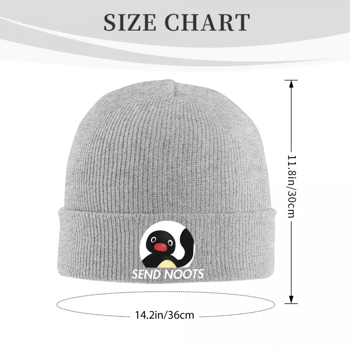 Send Noots Beanie Hats noot Funny Caps Unisex Adult Outdoor Knitting Hat Spring Design Warm Soft Beanie Hat