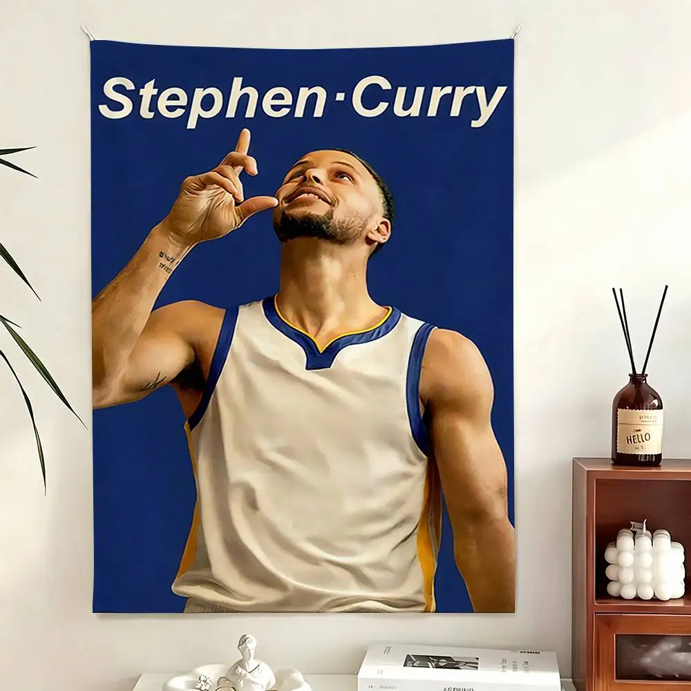Basketball S-Stephen C-Curry Funny Flags for Bedrooms Home Decor Items Outdoor Decors Garage Decoration Flaga