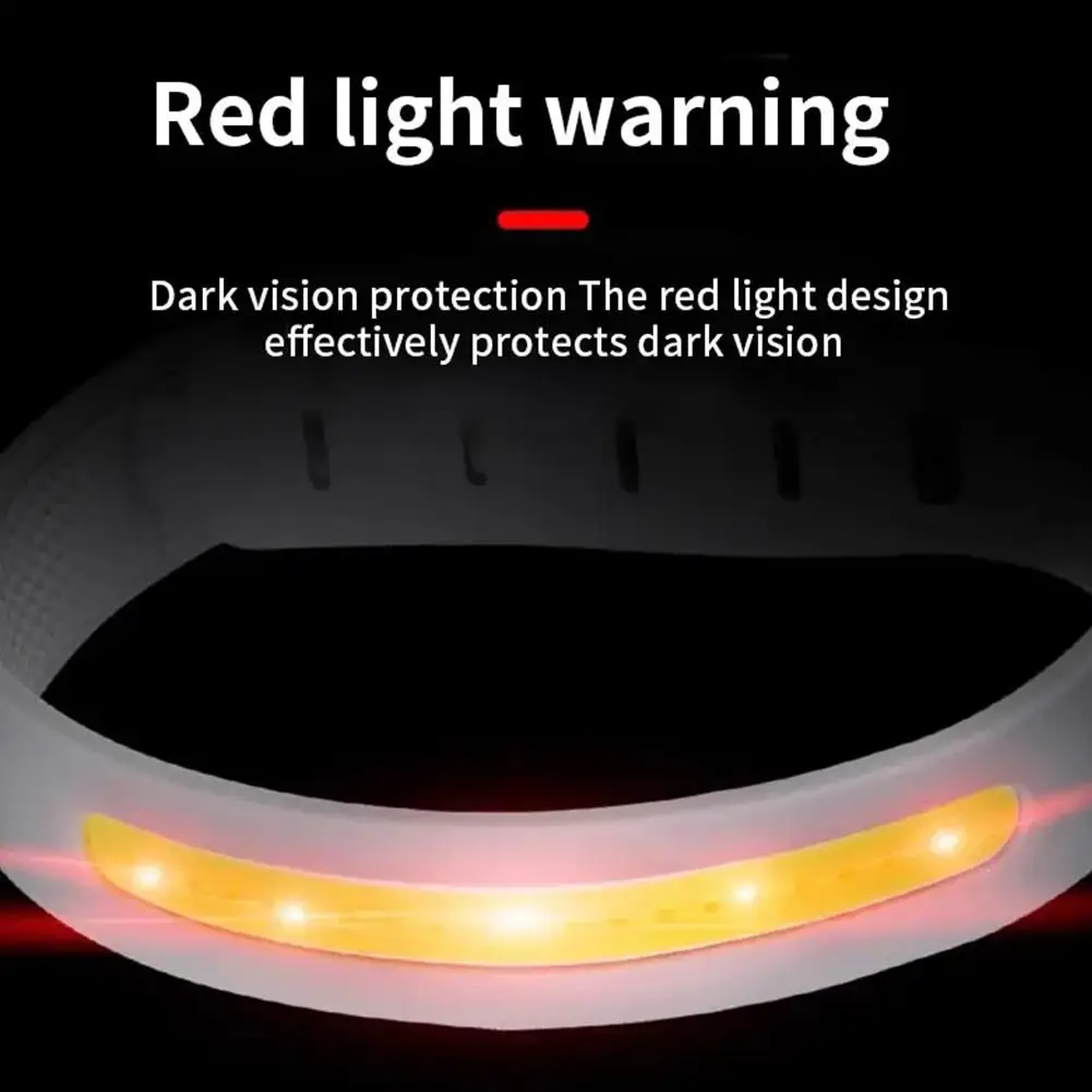 Night Running Armband LED Light Outdoor Sports USB Rechargeable Safety Belt Arm Leg Warning Wristband Cycling Bicycle Light Tool