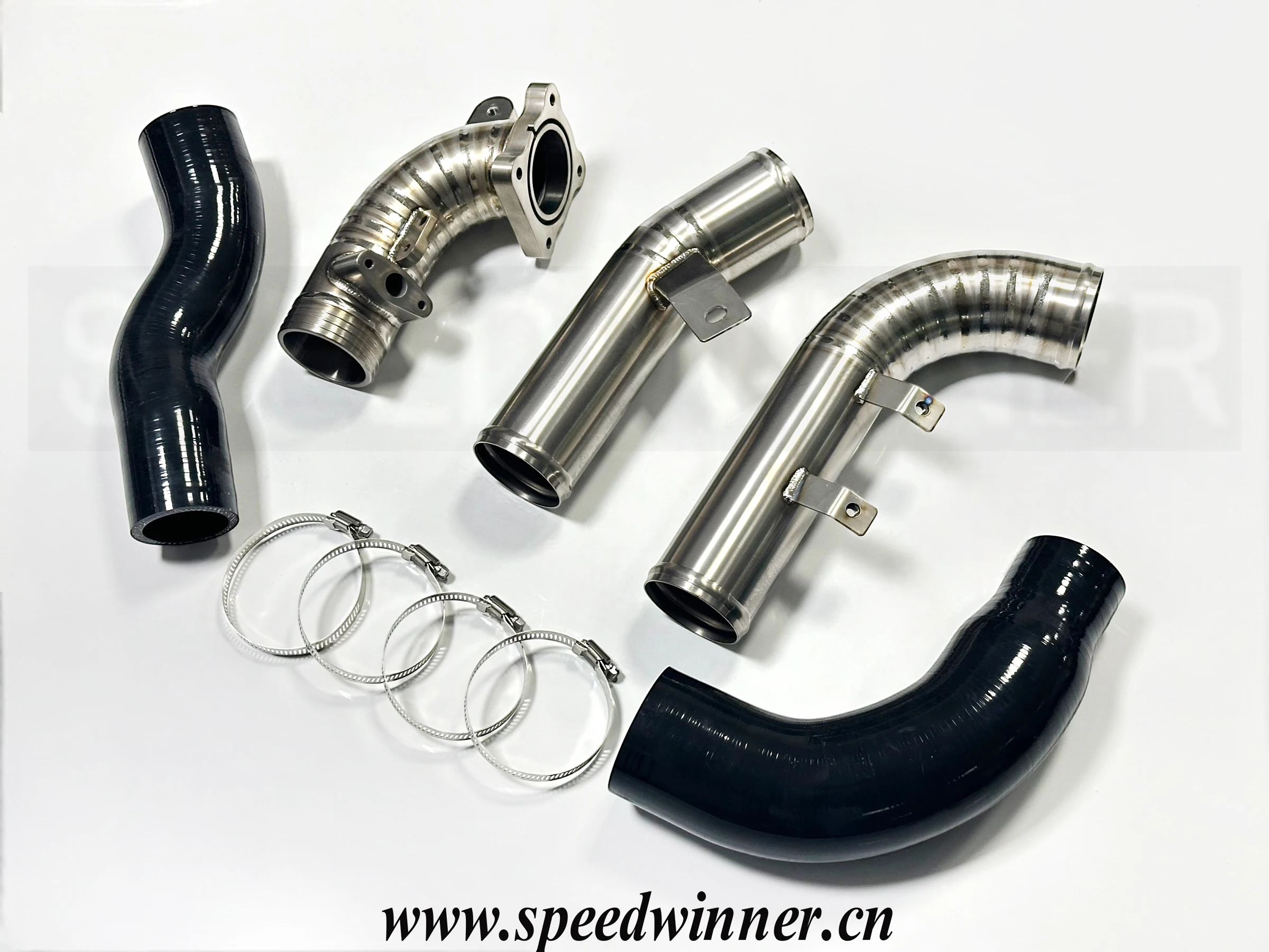 SpeedWinner Titanium High Flow Intercooler Pipe Kit for Toyota GR yaris 2020+ Car Tuning Accessories with Silicon Pipe