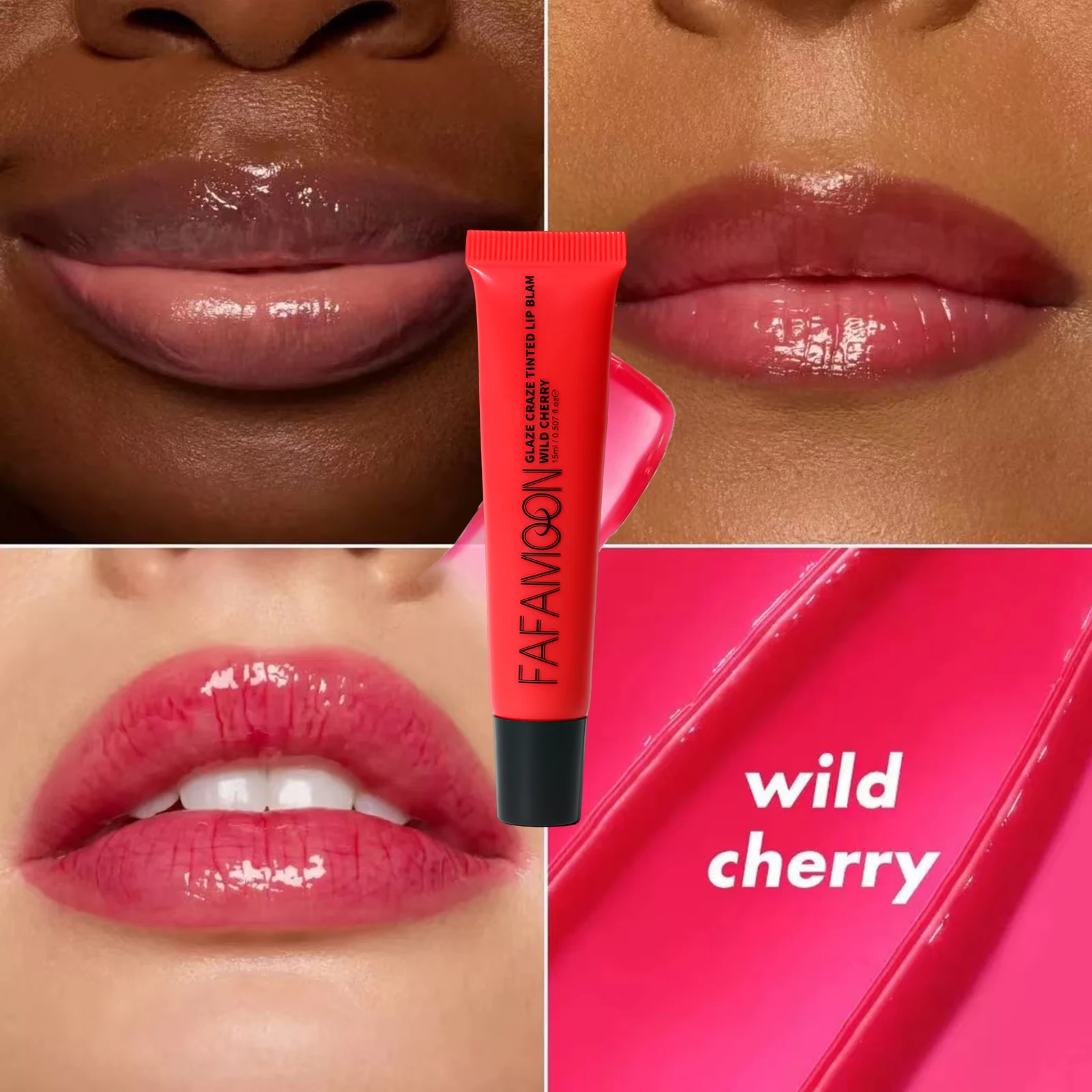 Peptide Lip Gloss Liquid Lip Gloss Water Gloss Lip Glaze Lip Enhancement Oil Moisturizing and Moisturizing Lip Balm