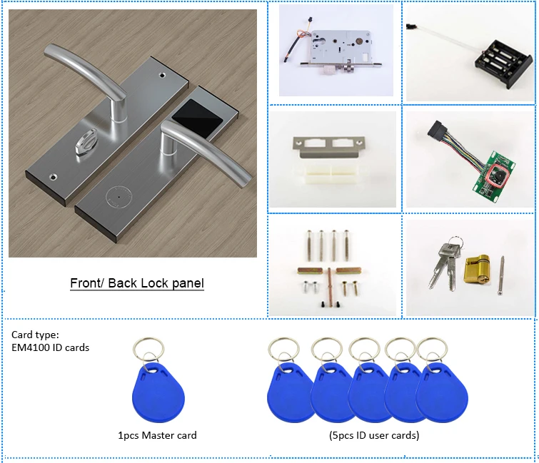 Intelligente Türschlösser für Hotel mit RF-Karte – Detail 6