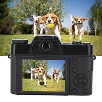 4K Digital Camera 16X Digital Zoom Autofocus 3.0 Inch  Screen Compact Camera Fill Light with Cold Shoe Mount for Photography