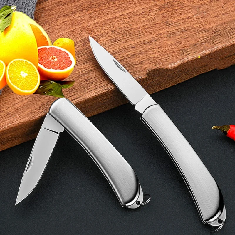 Outdoor Cutting Knife, Outdoor Survival, Mountaineering Adventure, Easy to Carry, High Hardness Stainless Steel Folding Knife