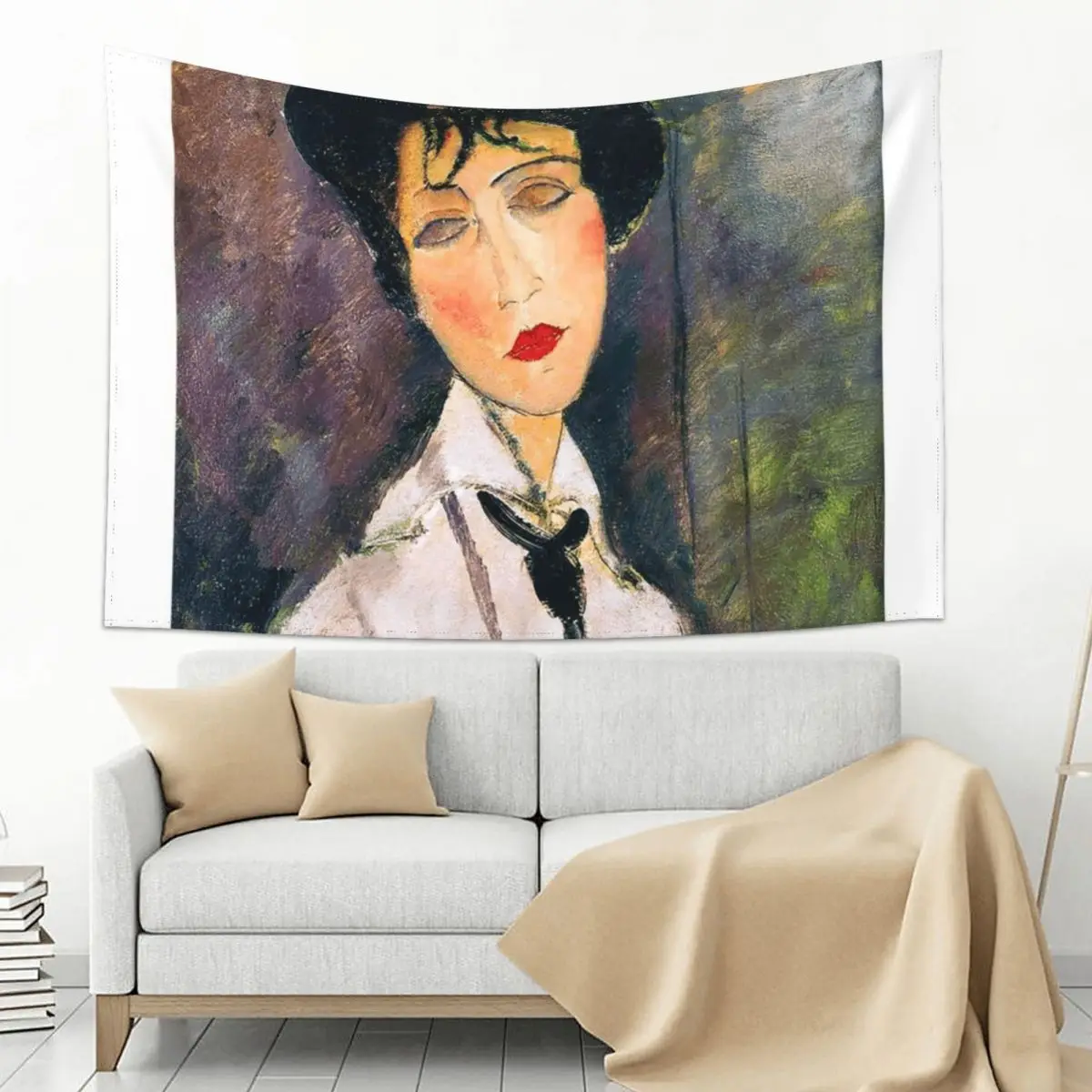 

Amedeo Modigliani Tapestry Decorations For Room Decor Home Bedroom Decor Decoration For Bedroom Tapestry