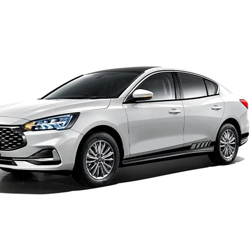 Car Side Stripe Stickers For Ford Focus 2 3 1 MK2 MK3 Fiesta Mondeo Fusion Explorer Escape Shelby Edge Ecosport Kuga Mustang ST